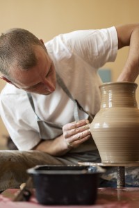 Glas- und Keramikhandwerk